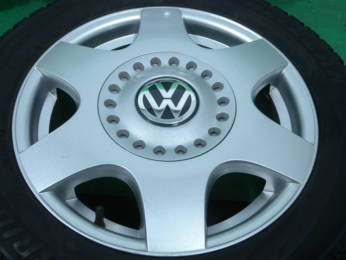 B1243-13 送料無料 205/55R16 スタッドレス 4本セット VRX バリ溝 VW純正 フォルクスワーゲン ゴルフ4 ニュービートル