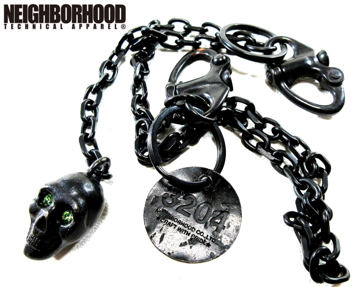 NEIGHBORHOOD ネイバーフッド SKULL WALET CHAIN スカル ウォレット