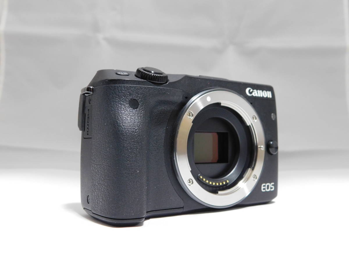 1円スタート！☆美品☆付属品多数！ Canon キャノン ミラーレス一眼 