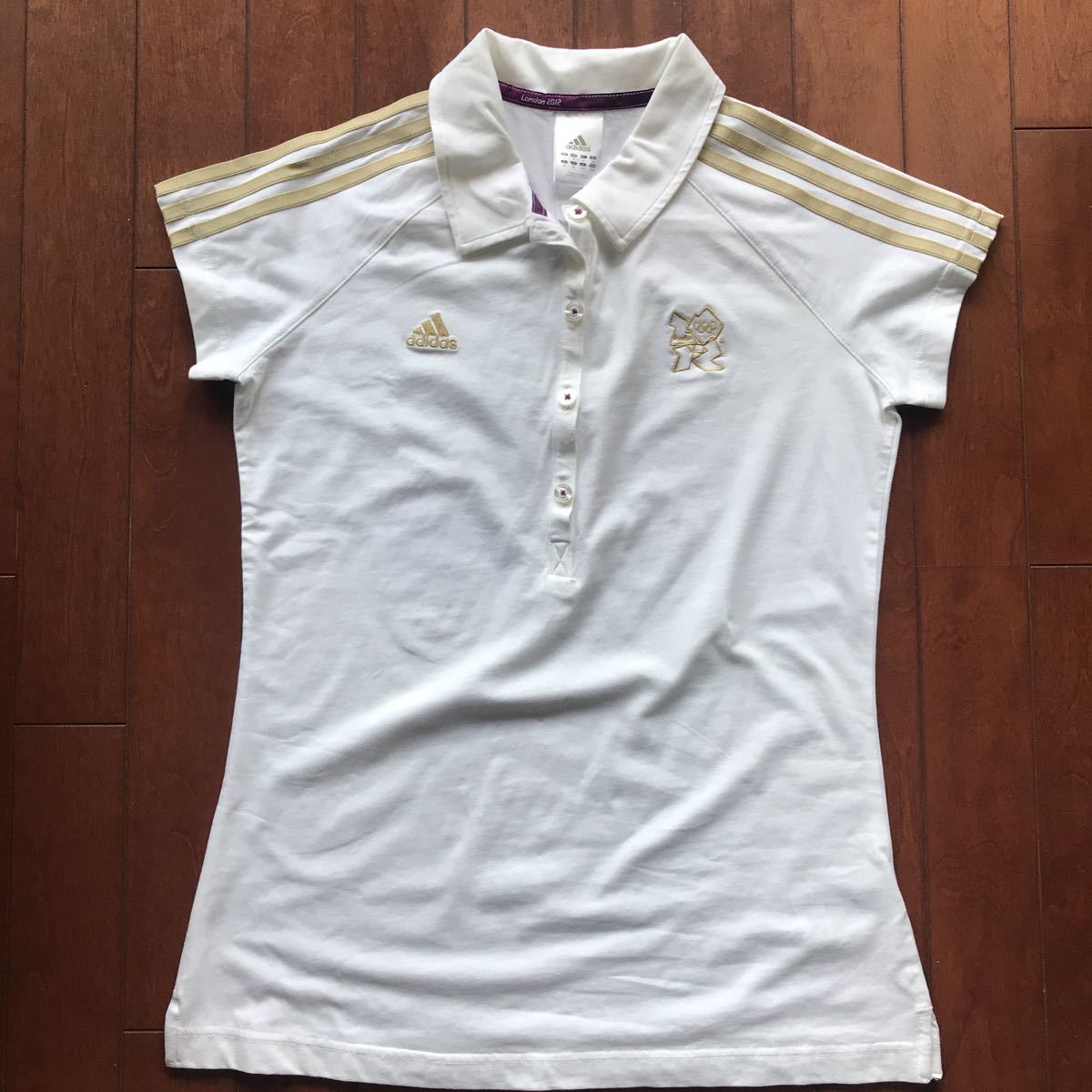 新作，低価 London Olympic adidas 公式ポロシャツ(Lサイズ)｜売買されたオークション情報、yahooの商品情報をアーカイブ公開 - オークファン Lサイズ