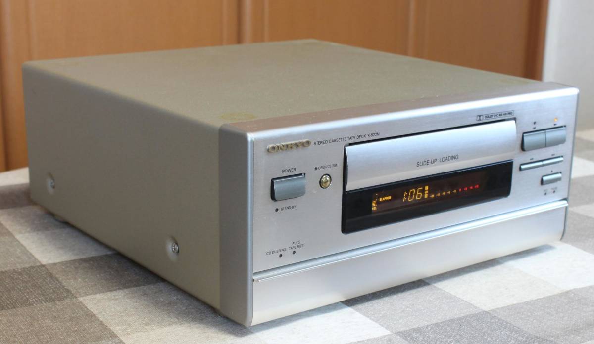 ONKYO K-522M カセットデッキ ベルト交換メンテナンス品 ONKYO ONKYO K-522M カセットデッキ ベルト交換メンテナンス品 ONKYO