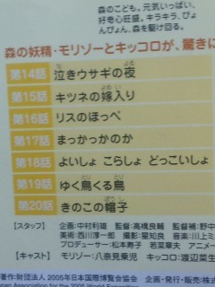 Dvd モリゾーとキッコロ Vol 2 愛 地球博 愛知万博05 万国博覧会 アニメ ま行 売買されたオークション情報 Yahooの商品情報をアーカイブ公開 オークファン Aucfan Com