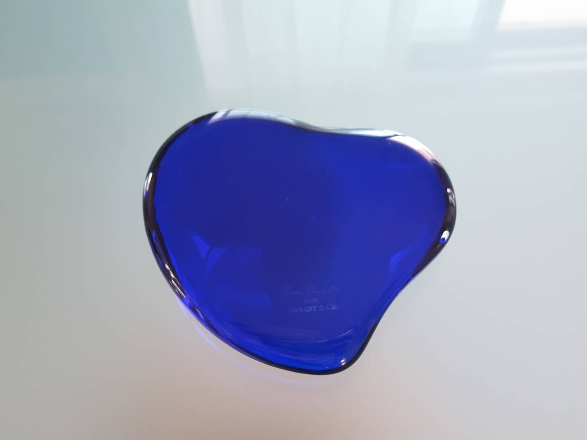 ティファニー ペーパーウェイト ブルー