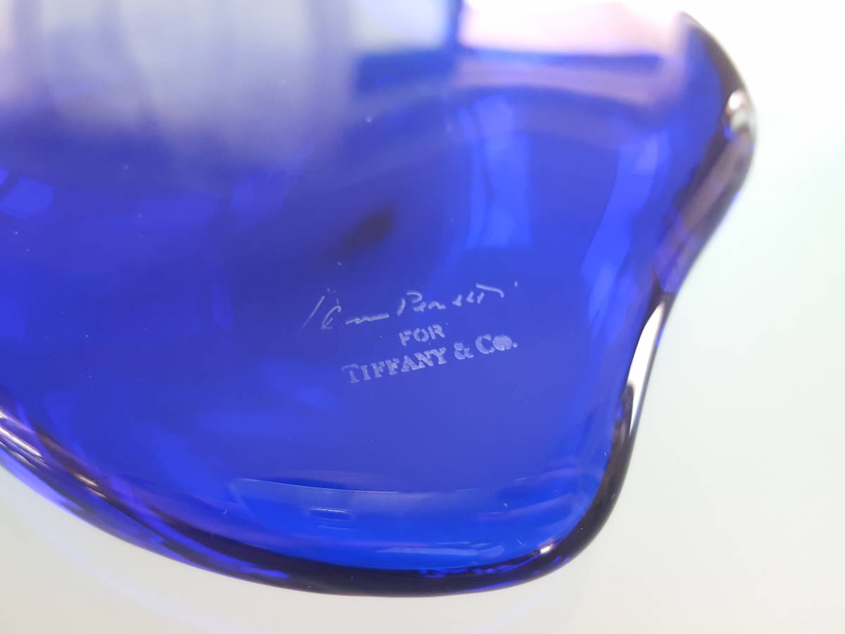 ティファニー ペーパーウェイト ブルー