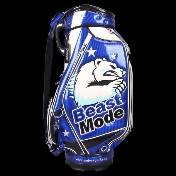 個性的！！刺繍入り GUIOTE ゴルフキャディバッグ caddie bag ゴルフ