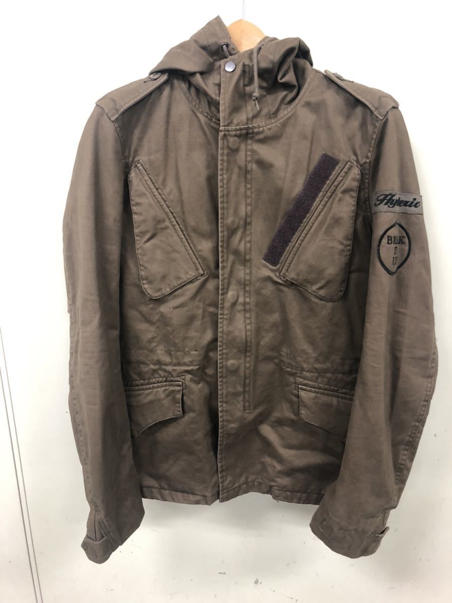 ヒステリックグラマー HYSTERIC GLAMOUR フード ミリタリージャケット