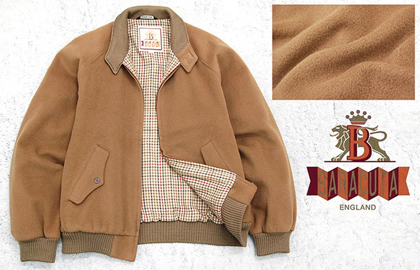 【高品質，人気セール】 最上級 定価8万円 バラクータ BARACUTA G9 極上カシミヤメルトンウール 裏チェック ハリントンジャケット/ドリズラーブルゾン 42(XLサイズ以上)｜売買されたオークション情報、yahooの商品情報を ジャンパー、ブルゾン一般