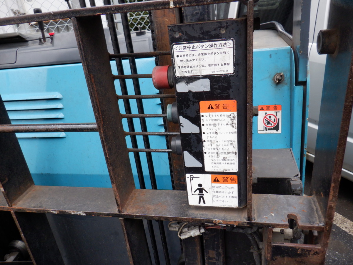 トヨタ　電動フォークリフト　6FBR15　1.5ｔ　最大揚高4.5ｍ　鳥取発　19111405