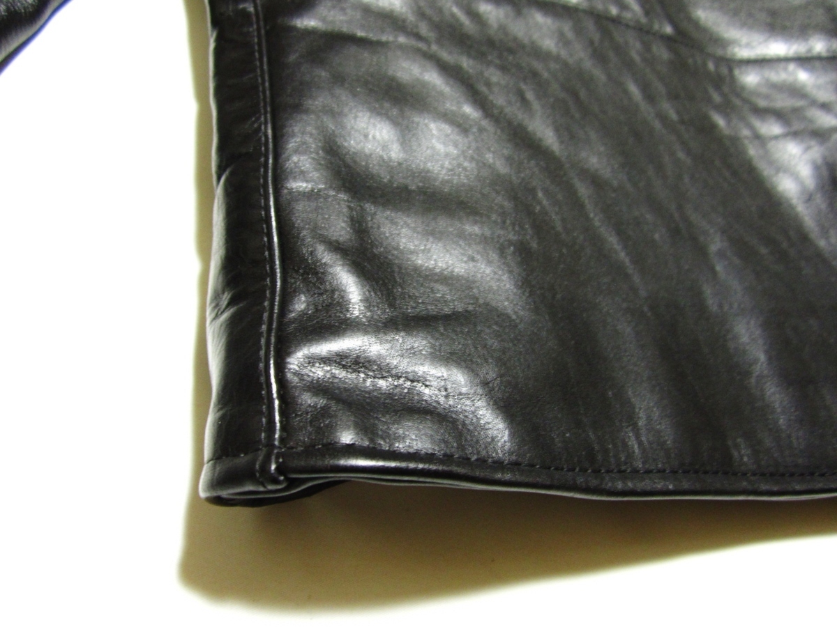超美品 VANSON MODEL A バンソン シングル ライダース ジャケット 36 