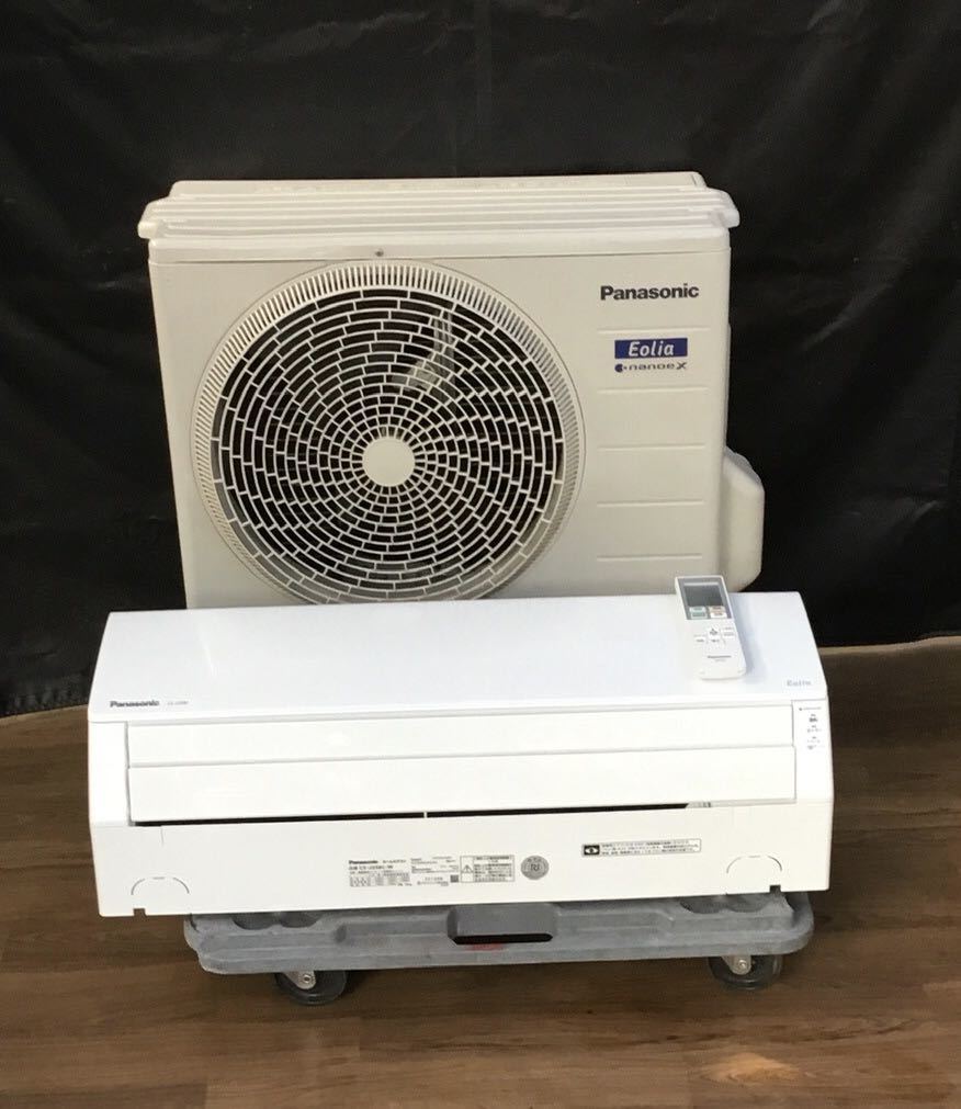 パナソニック 2018年製造ルームエアコン8畳用 CSーJ258CーW 美品