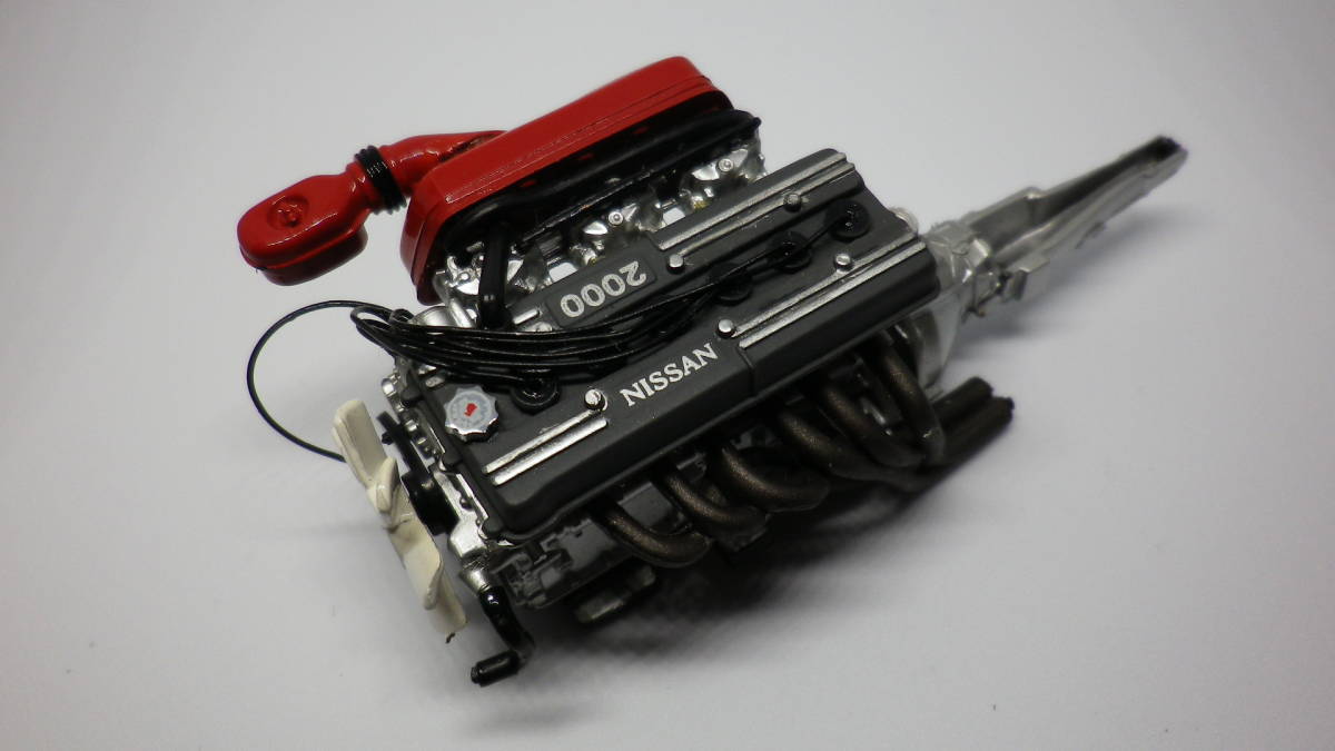 ☆1/18 KPGC10 ハコスカ エンジン SKYLINE 2000GT-R スカイライン 京商