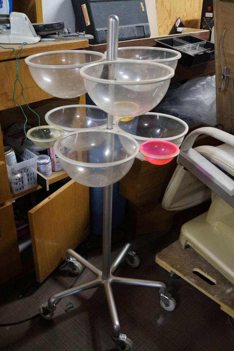 ○● 美容室 ワゴン システムワゴン タカラベルモント キャンディー カラー パーマ Dシリーズ_1