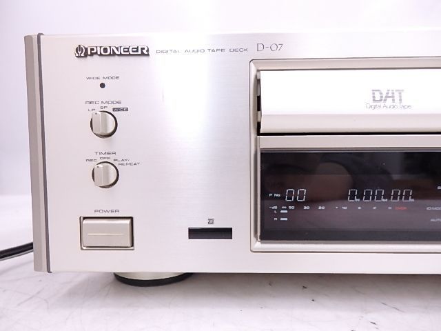 Pioneer/パイオニア DATデッキ D-07 § 592EE-19 DATデッキ D-07