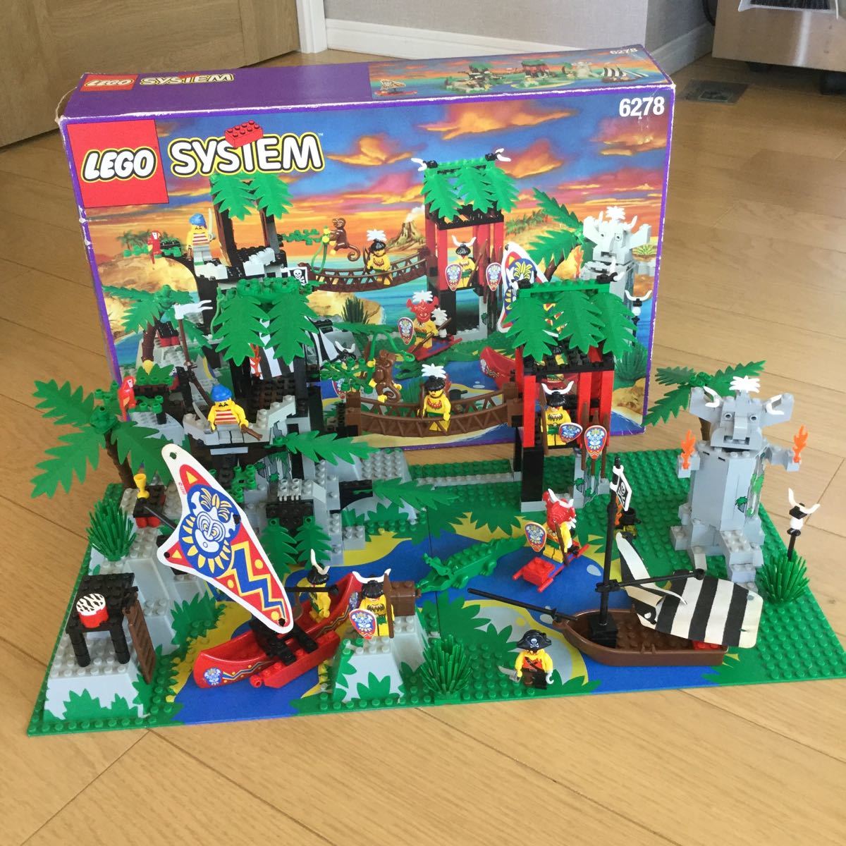レゴ　6278 オロンガ島　即決　状態良好です　LEGO