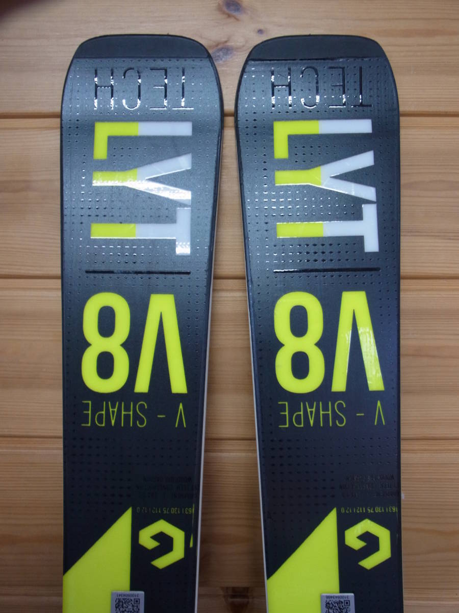 HEAD V-SHAPE V8 163cm 中古 美品 HEAD V-SHAPE ヘッド + ブイ