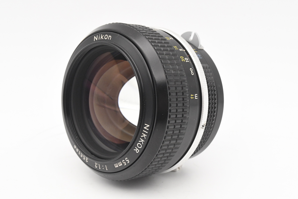 □ Nikon ニコン 非AI NIKKOR-S Auto 55mm F1.2 Fマウント 単焦点 Auto