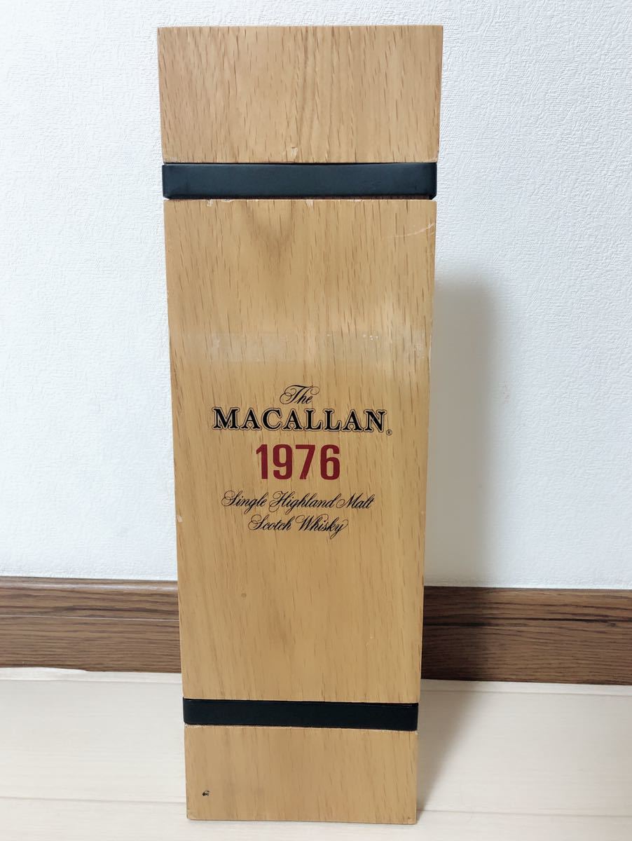 空瓶/木箱】マッカラン1976空瓶空ボトル木箱付き 日本 飲料 【公式通販】 空瓶/木箱】マッカラン1976空瓶空ボトル木箱付き 日本 飲料 【公式通販】