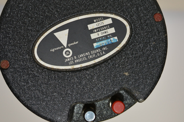 JBL ホーン型ドライバーユニット LE175+1217-1290（HL87）1ペア 中古品