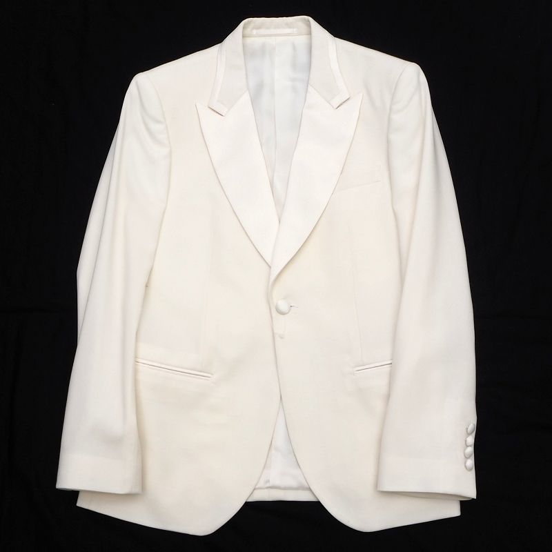 【格安，豊富な】 811169 Paul Smith/ポールスミス タキシードジャケット ホワイト S WHB(テーラードジャケット、ブレザー)｜売買されたオークション情報、yahooの商品情報をアーカイブ公開 - オークファン 男性用