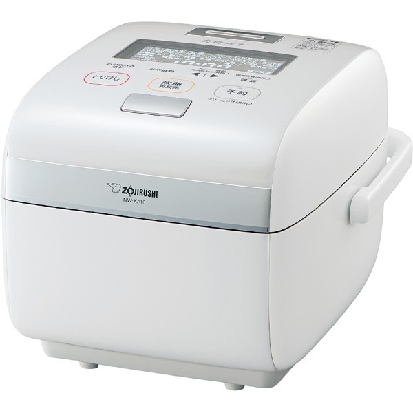 【展示品】在庫処分特価　象印 圧力IH炊飯ジャー「炎舞炊き」(5.5合) NW-KA10-WZ