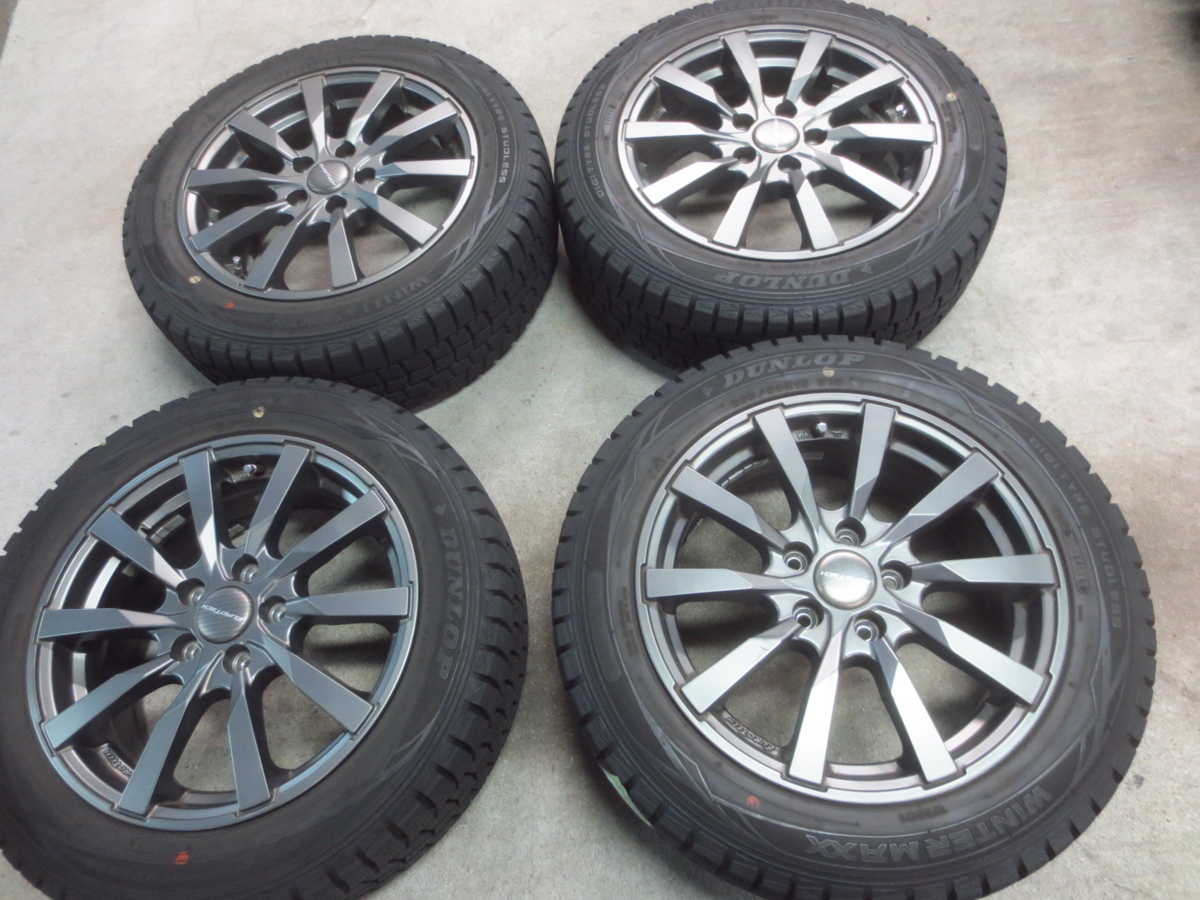 ボルボV40で使用☆16インチ スタッドレスホイール☆6.5J +48 PCD108 5 