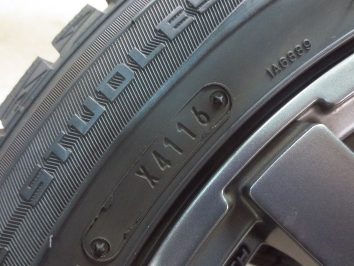 ボルボV40で使用☆16インチ スタッドレスホイール☆6.5J +48 PCD108 5 