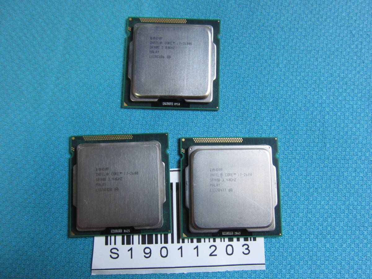 S19011203☆ CPU ⁄ INTEL ⁄(Core i7-2600⁄Core i7-2600S)⁄ソケット