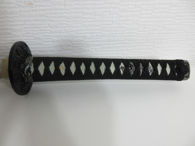中古】模造刀 日本刀 打刀 模造刀日本刀 打刀 加州藤原清光 朱呂鞘拵