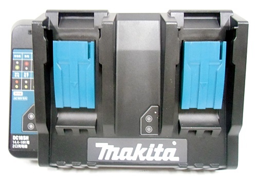 【未使用】マキタ/makita 2口充電器 DC18SH 14.4～18V　② DC18SH マキタ 2口充電器 JPADC18SH 14.4V&frasl;18V用 純正(発電機、変圧