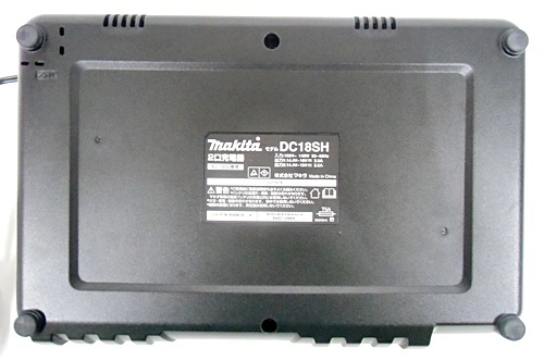【未使用】マキタ/makita 2口充電器 DC18SH 14.4～18V　② DC18SH マキタ 2口充電器 JPADC18SH 14.4V&frasl;18V用 純正(発電機、変圧
