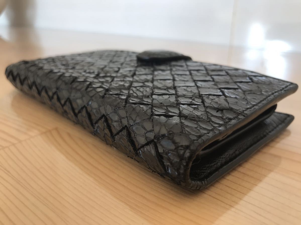 希少☆中古☆BOTTEGA VENETA ボッテガ ヴェネタ☆ヘビ革 イントレ 