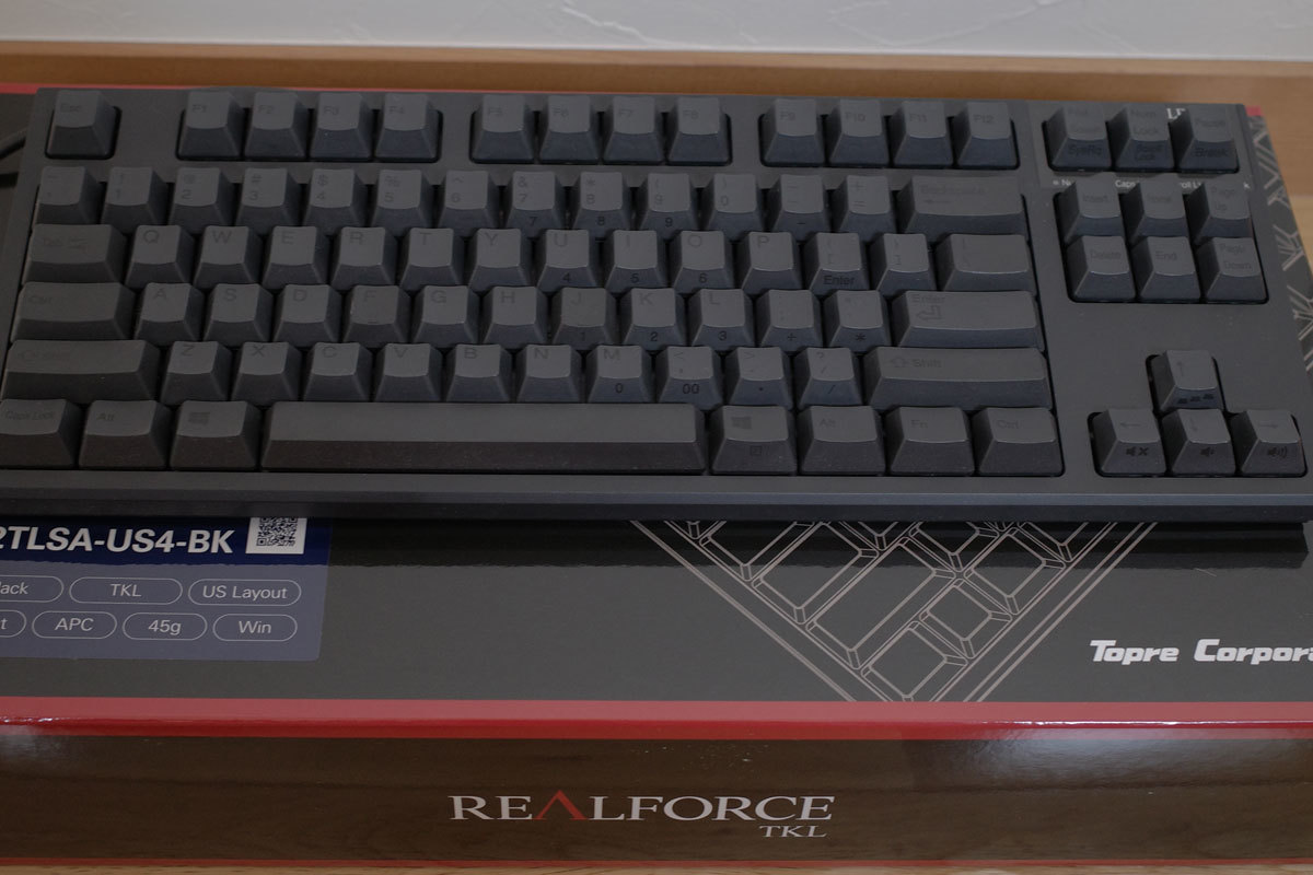 [即決]東プレ PFU Limited Edition REALFORCE TKL SA R2TLSA-US4-BK　（HHKB Pro Type-S）