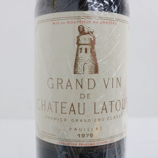 ☆CHATEAU LATOUR(シャトー ラトゥール)1979 750ml ※ラベル ☆CHATEAU LATOUR(シャトー ラトゥール)1979 750ml ※ラベル