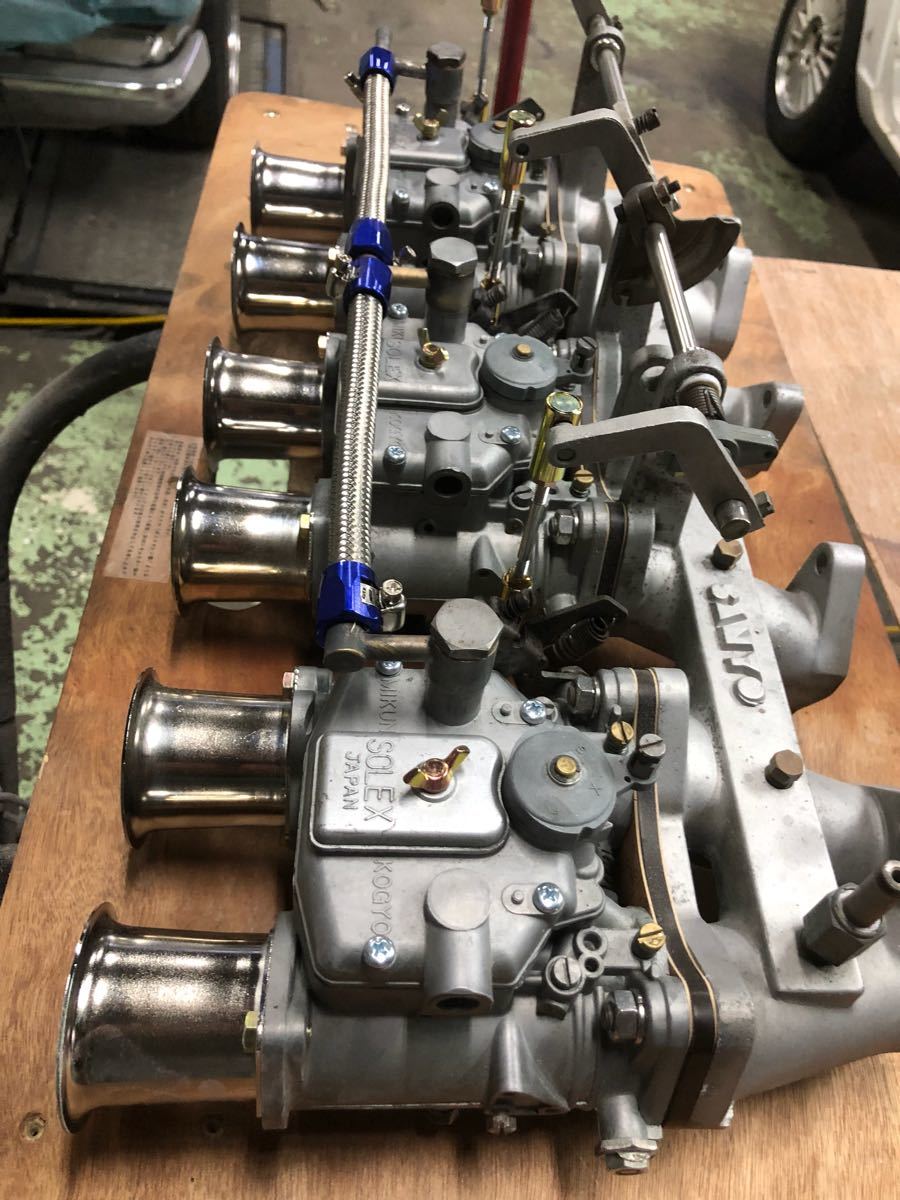 ソレックス　ソレックス40 s30z L型エンジン ハコスカ　SOLEX 当時物 ソレックス SOLEX ハコスカ 40パイ L型 キャブレター L6 サニトラ