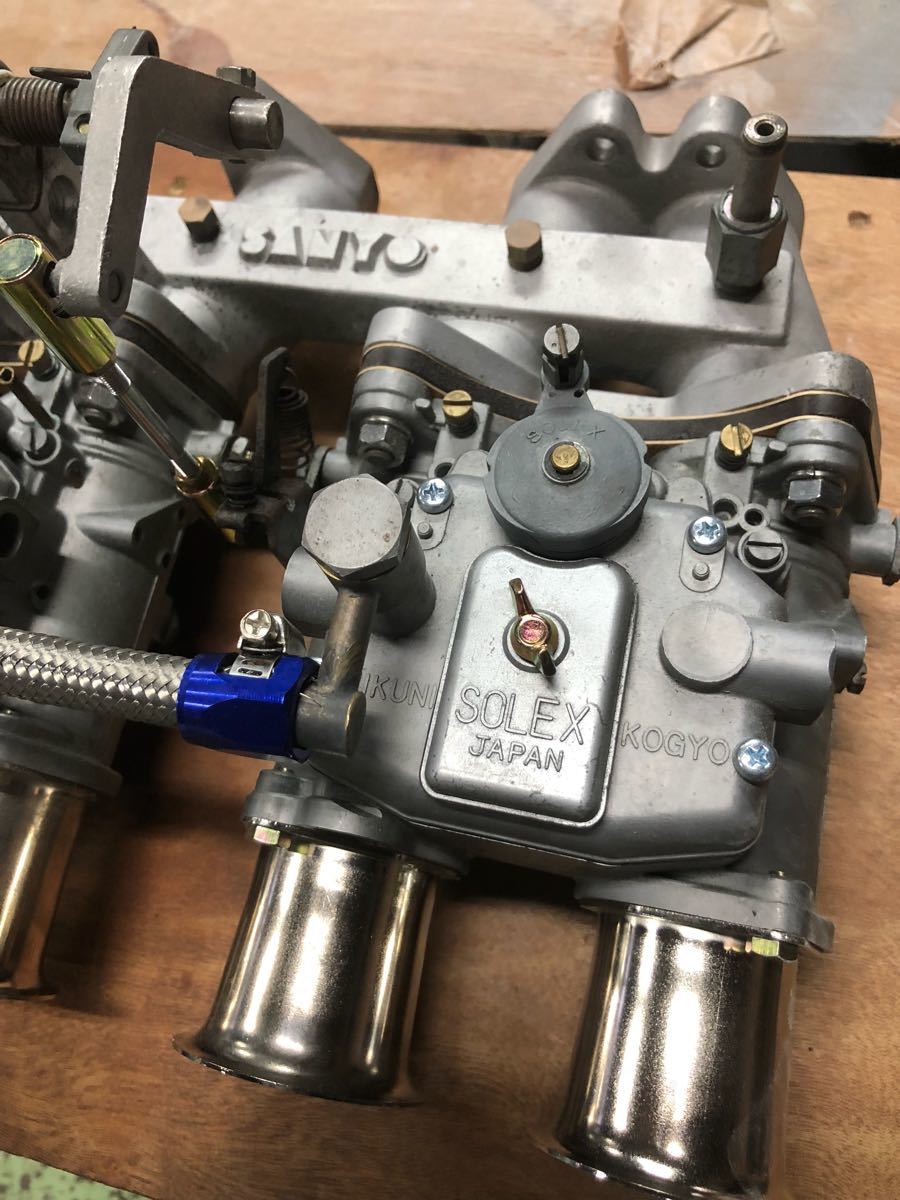 ソレックス SOLEX ハコスカ 40パイ L型 キャブレター L6 サニトラ