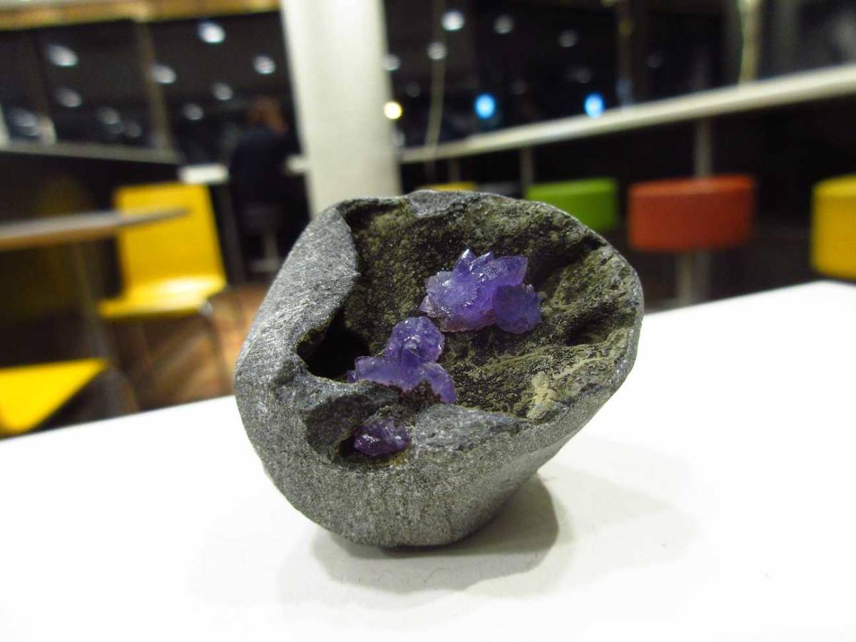 インド産 アメシスト 紫水晶 鉱物標本,ア行,アメシスト⁄紫水晶 ほたる 
