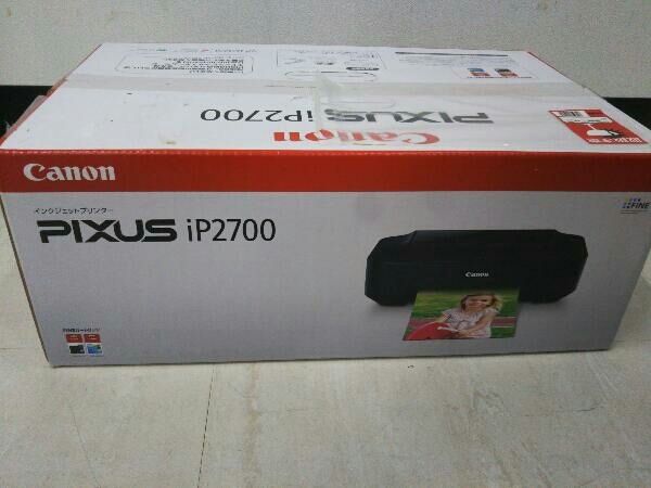 PIXUS iP2700 Canon プリンター 周辺機器 開封未使用品Canon ブラック