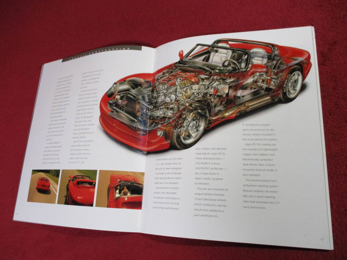 Dodge Viper 0 RT⁄10 The Car A - Roadster Sports | & Book For 