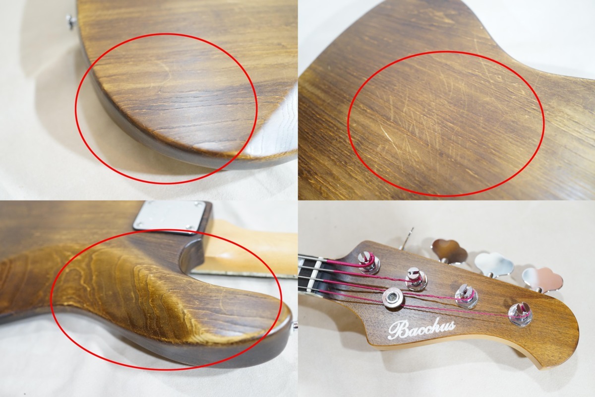 ☆Bacchus☆WOODLINE-4 ASH BROWN 飛鳥工房製 Hand Made Seriese