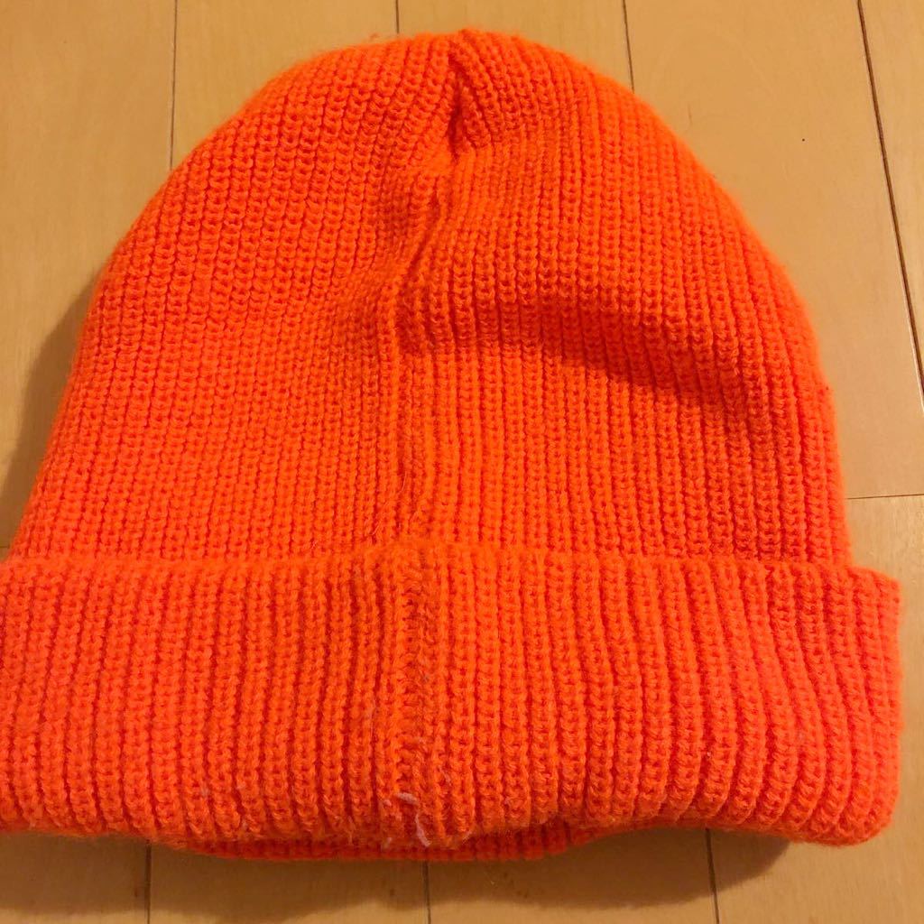 ビーニー ハリスツイード ニット帽 ピリング有り オレンジ ニットキャップ シンプルシルエット コーデしやすい ワッチキャップ ニットキャップ 売買されたオークション情報 Yahooの商品情報をアーカイブ公開 オークファン Aucfan Com