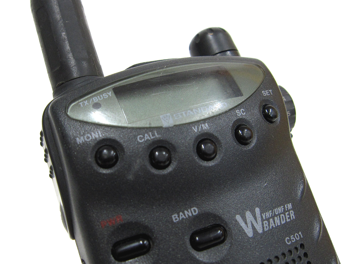 中古美品 STANDARD C501 WBANDER 144/430MHz FM STANDARD