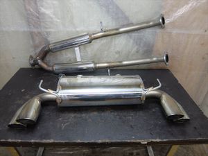 フェアレディZ Z34 LtS マフラー リアピース 直管 香ばしく 