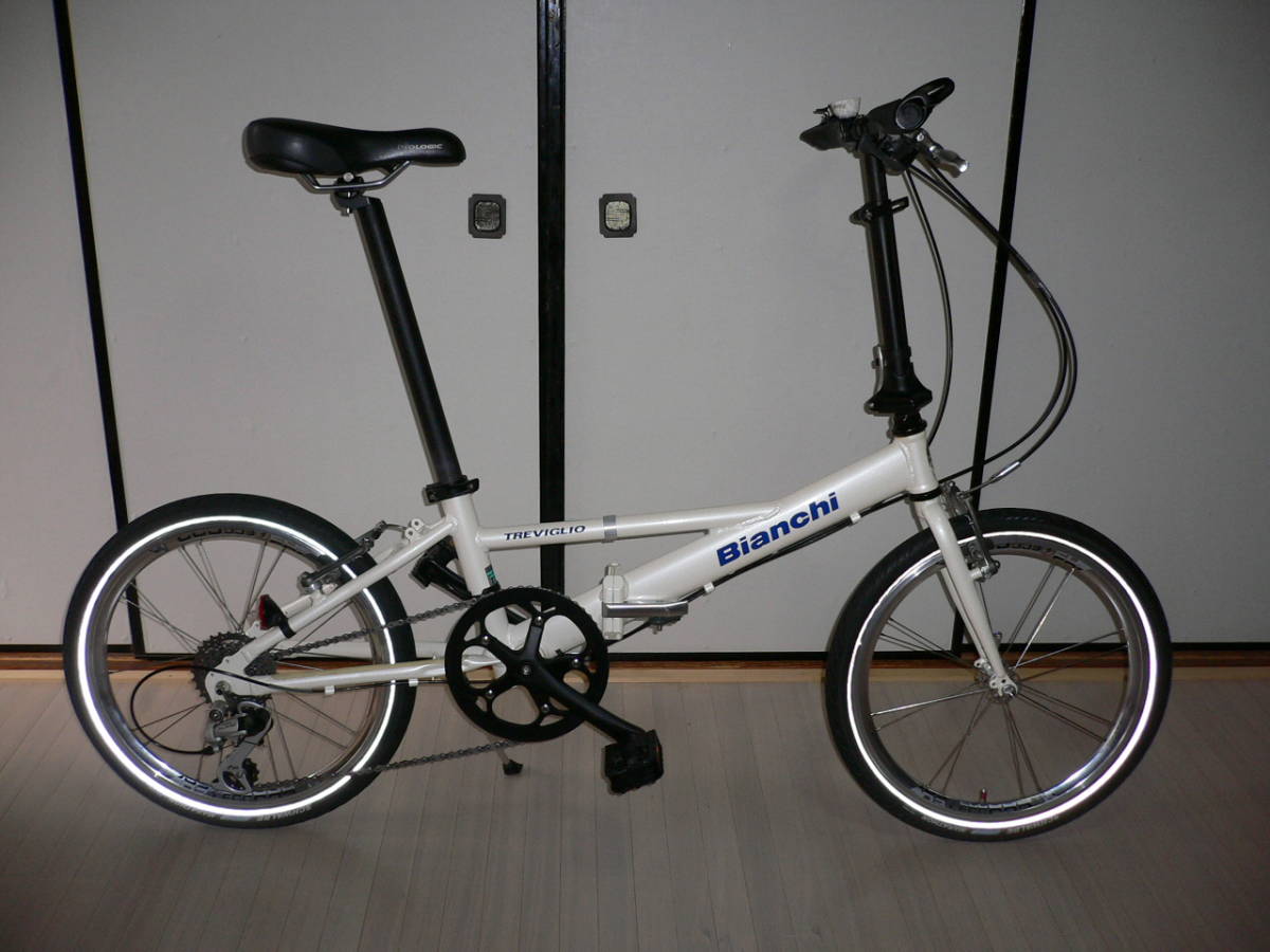 Yahoo!オークション Bianchi BLUE 折りたたみ第3弾ビアンキ 