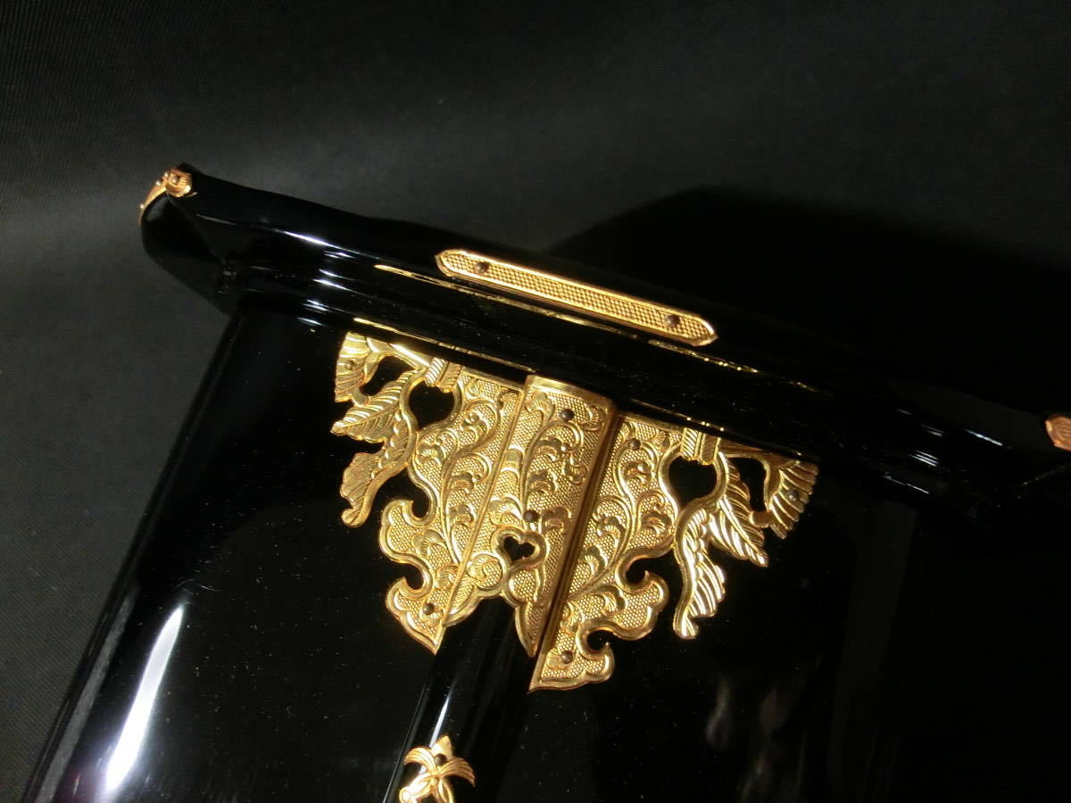 黒塗り 丸厨子 | 厨子 国産 滝田商店 (日本製) 巾広 手作り高級厨子「