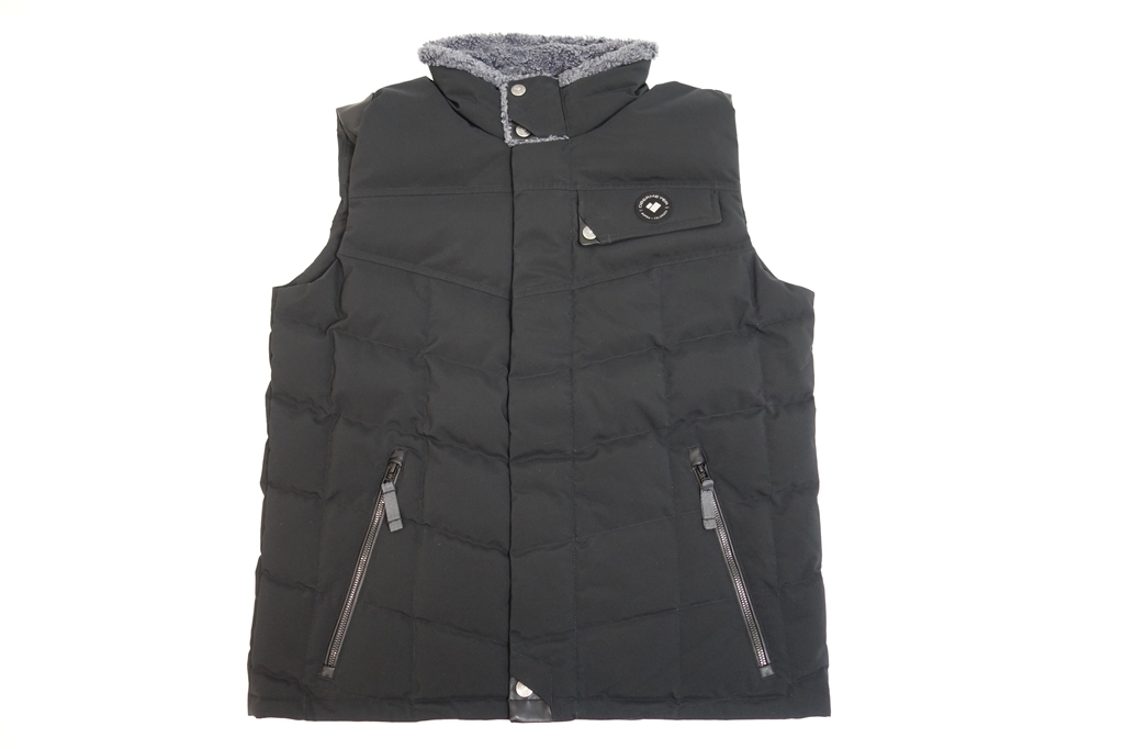  スノーボード Obermeyer/オバマイヤー Knox Down Vest/ダウンベスト BLACK メンズMサイズ 着丈67cm 身幅56cm(トップス、ジャケット)｜売買されたオークション情報、yahooの商品情報をアーカイブ公開 - オ 男性用