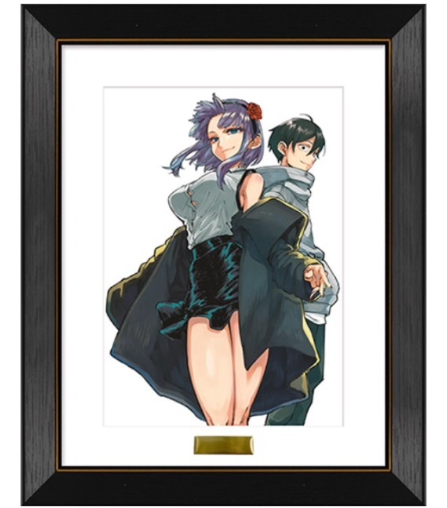 だがしかし 複製原画 / アートグラフ サンデープレミアムSHOP OPEN記念限定販売 超美麗複製原画 だがしかし