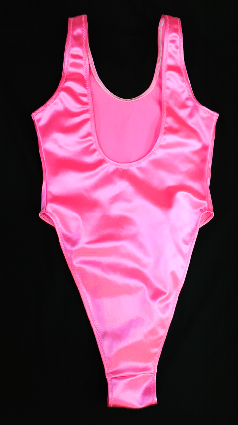 【１円スタート】RQロゴ入り光沢ハイレグレオタード1★ 