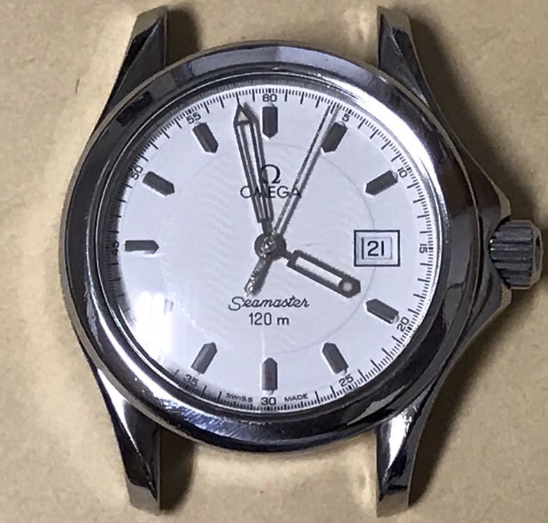 オメガ シーマスター 稼働品 120m レディース cal.1424 OMEGA Seamaster 11-2