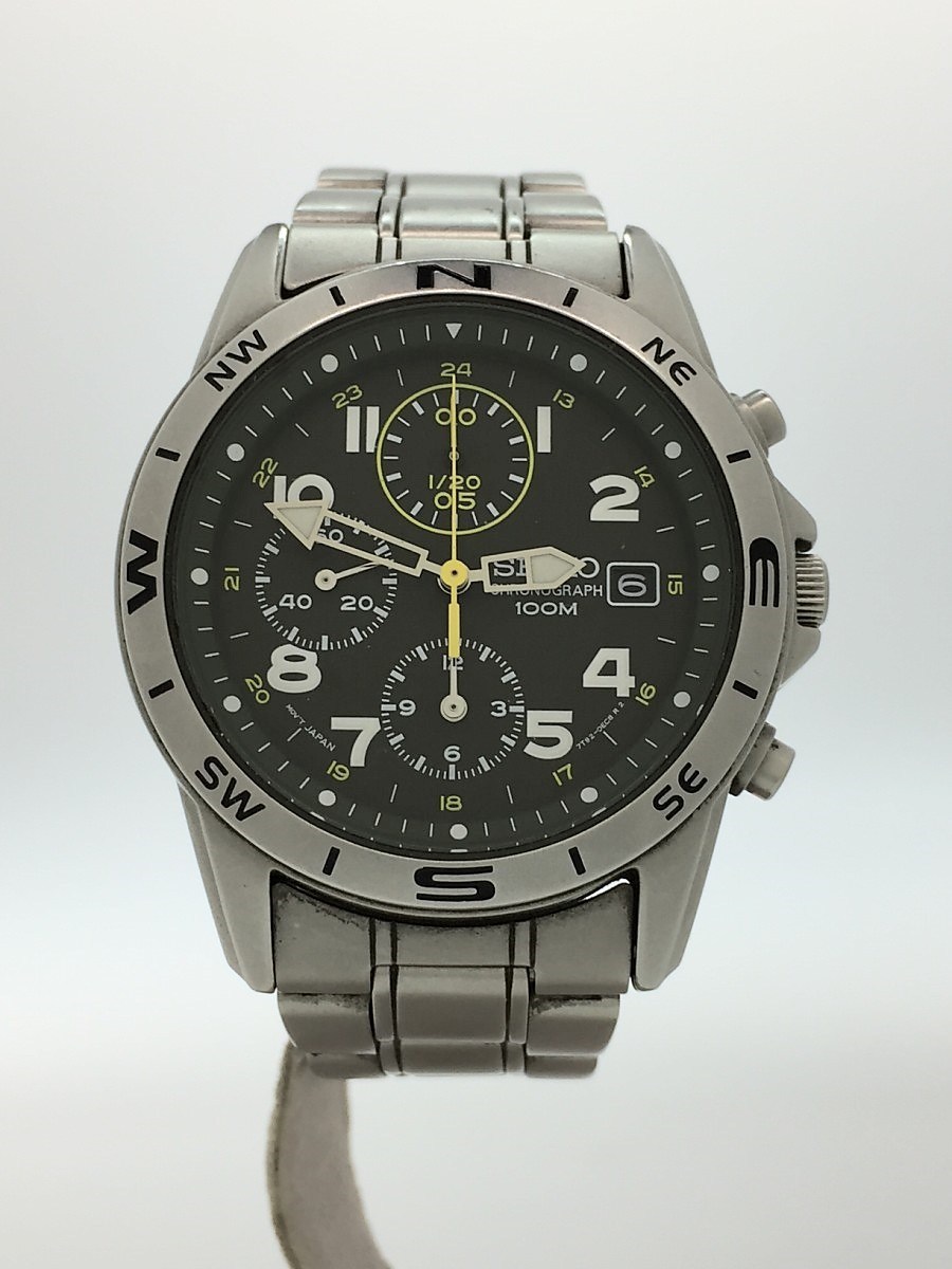 【HOT，人気SALE】 SEIKO セイコー/7T92-0DX0/クォーツ腕時計/アナログ/ステンレス/カーキ(その他)｜売買されたオークション情報、yahooの商品情報をアーカイブ公開 - オークファン その他