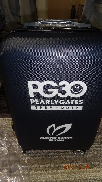 パーリーゲーツ30周年非売品スーツケース新品 PEARLY GATES パーリー